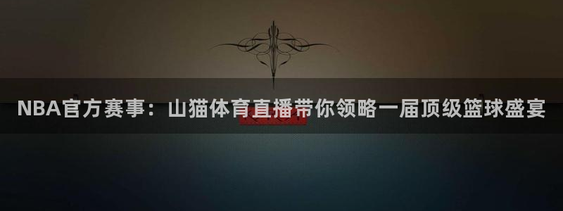 说球帝nba直播在线观看免费说球帝：NBA官方赛事：山猫体育直播带你领略一届顶级篮球盛宴